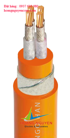 Cáp điện lực chống cháy 4 ruột (CXV/FR-4R), 0.6-1kV